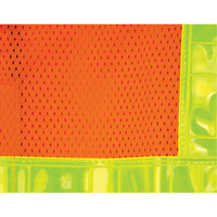 潜油电泵撕开交通安全背心,高能见度的橙色,媒介,聚酯,CSA Z96类2 - 2级SEF097 | TENAQUIP
