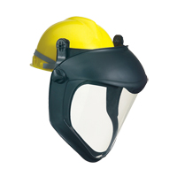 Uvex <一口>®< /一口>仿生™面罩的安全帽适配器,聚碳酸酯,满足CSA Z94.3 / ANSI Z87 + SEF151 | TENAQUIP