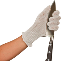 Cut-Resistant手套,大小大/ 9,不锈钢外壳,ANSI / ISEA 105 5级/ EN 388 5级SEH639 | TENAQUIP