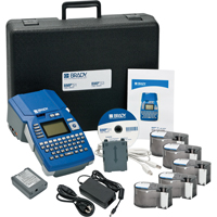 BMP <一口>®< /一口> 51标签打印机语音和数据通信Starter Kit, 1.5”磁带SEH657 | TENAQUIP
