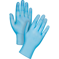 一次性手套、小、乙烯、4.5俗称,无粉,蓝,二班SGX023 | TENAQUIP