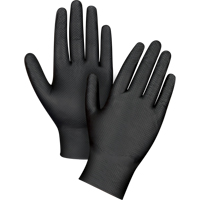 重量级的手套、小、腈、8-mil无粉,黑SEK261 | TENAQUIP