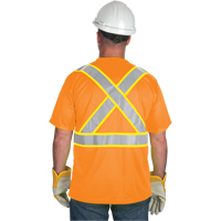 CSA的t恤、聚酯、媒介、橙色SEL243 | TENAQUIP