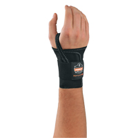 Proflex <一口>®< /一口> 4000单带手腕支持——右手,弹性、大型SEL598 | TENAQUIP