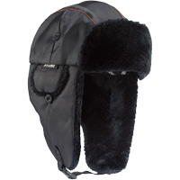 N-Ferno <一口>®< /一口> 6802年经典设陷阱捕兽者帽子,人造毛皮衬里,中/小,黑色SEL907 | TENAQUIP