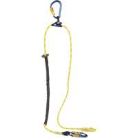 极登山者的可调绳定位绳,1条腿,8 ',尼龙SES231 | TENAQUIP