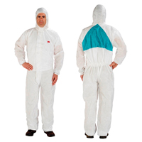 防护工作服,2从小到大,白色,聚丙烯/ SMS SFI900 | TENAQUIP