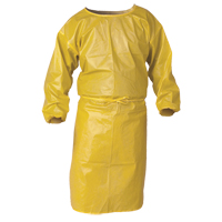 KleenGuard™化学喷雾防护工作服,聚丙烯,黄色,34“W x 52“L SFI902 | TENAQUIP
