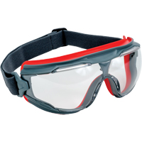GoggleGear 500系列安全飞溅护目镜,清晰的色调,防雾,橡皮筋SFM409 | TENAQUIP