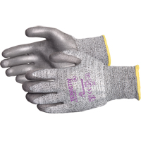 复合针织手套、大小从小到大/ 10、13个指标,聚氨酯涂层、芳纶壳,ANSI / ISEA 105二级SFM642 | TENAQUIP