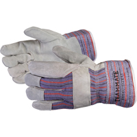 Endura <一口>®< /一口>装配工手套,从小到大,分裂牛皮棕榈SFM644 | TENAQUIP