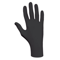 6112 pf可生物降解的手套,X-Small、腈、4-mil,无粉,黑SFV254 | TENAQUIP