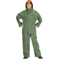 飓风阻燃/耐油雨套装雨衣,中等,绿色SG894 | TENAQUIP