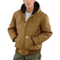 鸭绗缝Flannel-Lined活跃的夹克,男人的,媒介,布朗SGE551 | TENAQUIP
