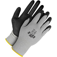 涂层合成针织手套、大小小/ 7、13个指标,泡沫腈涂布,HPPE壳,EN 388级5 SGE901 | TENAQUIP