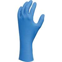 轻量级的手套,7 /小,腈,9-mil,无粉、蓝SGF650 | TENAQUIP