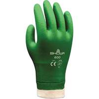 阿特拉斯600涂层手套、大小小/ 7、9”L, PVC、棉内衬,53-mil SGF788 | TENAQUIP