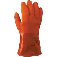 阿特拉斯460年出现二次探底的手套,大小中等/ 8,12 L, PVC、丙烯酸/棉内衬,130 - mil SGF806 | TENAQUIP