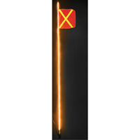 重型鞭子,结山,高10,橙色反光X SGF961 | TENAQUIP