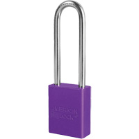 挂锁,安全挂锁,键控,铝、1 - 1/2“宽SGG261 | TENAQUIP