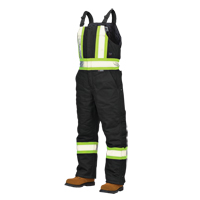 鸭排安全工作服、棉花、大、黑SGH122 | TENAQUIP