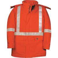 绝缘反光鸭皮大衣,高能见度的橙色,2从小到大,CSA Z96类2 - 2级SGI516 | TENAQUIP