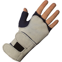 候手套在手腕的支持下,棉花,右手,X-Small SGI599 | TENAQUIP