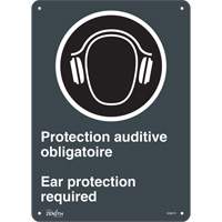 “保护耳朵的Obligatoire——耳朵的保护需要“符号,14 