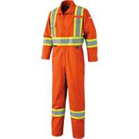 FR-Tech <一口>®< /一口>高可见性工作服,尺寸46,橙色SGO676 | TENAQUIP