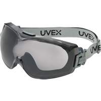Uvex <一口>®< /一口>隐形<一口>®< /一口> OTG安全护目镜,灰色/烟雾色,防雾/反抓痕,氯丁橡胶带SGP371 | TENAQUIP