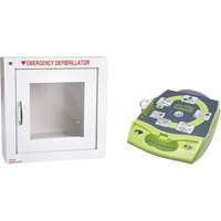 AED + <一口>®< /一口>除颤器和警觉冲墙柜,自动的,法语,第4类SGR005 | TENAQUIP