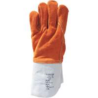 Lebon耐热工作手套,皮革,10,保护482°F (250°C) SGR311 | TENAQUIP