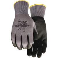 隐形蒸汽涂层手套,小,泡沫PVC涂层、15计,尼龙外壳SGR756 | TENAQUIP