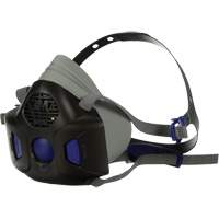 安全点击™hf - 800系列半面具可重用的呼吸器,硅胶,中等SGS428 | TENAQUIP