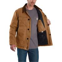 全面展开<一口>®< /一口>阿姆斯特朗传统绝缘外套,男人的大,布朗SGT442 | TENAQUIP