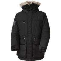 北极巡逻的皮大衣,男人的,从小到大,黑色SGU110 | TENAQUIP