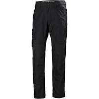 牛津大学服务裤子,涤棉料的,质地坚韧黑色,大小30、30内SGU533 | TENAQUIP
