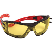 火山加上™无框的安全眼镜,琥珀色镜片,防雾/反抓痕/防静电涂层,ANSI Z87 + / CSA Z94.3 SGV623 | TENAQUIP