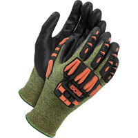 弧Tek™弧和抗冲击手套,7日Bi-Polymer手掌,针织手腕袖口SGW006 | TENAQUIP