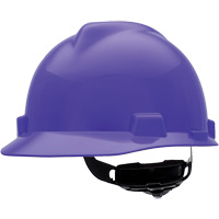 V-Gard <一口>®< /一口>割缝安全帽,棘轮悬挂,紫色SGW068 | TENAQUIP