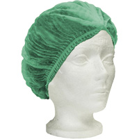 Ronco保健™褶蓬松的帽,聚丙烯,21日”,绿色SGW445 | TENAQUIP