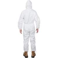 溢价的工作服,大,白色,微孔SGW459 | TENAQUIP