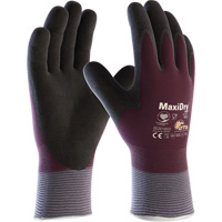MaxiDry <一口>®< /一口> 0™与热内衬涂层手套,小,泡沫腈涂料、15计、尼龙/氨纶壳SGW544 | TENAQUIP