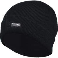 袖口双层编结御寒帽,新雪丽™衬里,大小,黑色SGW712 | TENAQUIP