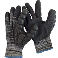 候涂布锤手套,8 /介质,合成棕榈,弹性袖口SGW854 | TENAQUIP