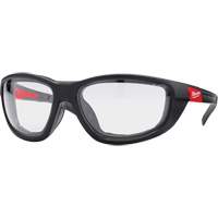 与垫片性能安全眼镜,清晰的镜头,防雾涂层/反抓痕,ANSI Z87 + / CSA Z94.3 SGX012 | TENAQUIP