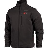 M12™加热Toughshell™夹克,男人的,媒介,黑色SGX305 | TENAQUIP