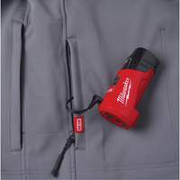M12™加热Toughshell™夹克工具包,男,2从小到大,灰色SGX314 | TENAQUIP