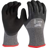 冬天把手套,规模小,13个指标,胶乳涂,尼龙外壳、ASTM ANSI等级A5 SGX628 | TENAQUIP