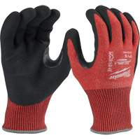 下降Cut-Resistant手套,规模大,15计,腈涂布,尼龙/莱卡<一口>®< /一口>壳,ASTM ANSI等级A4 SGX650 | TENAQUIP